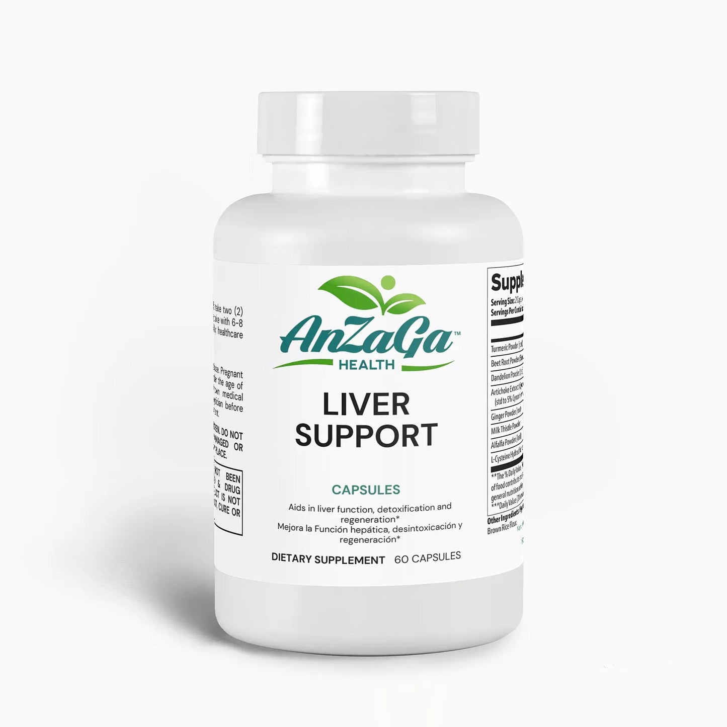 Liver Support/ Limpieza de Higado AnZaGa Health