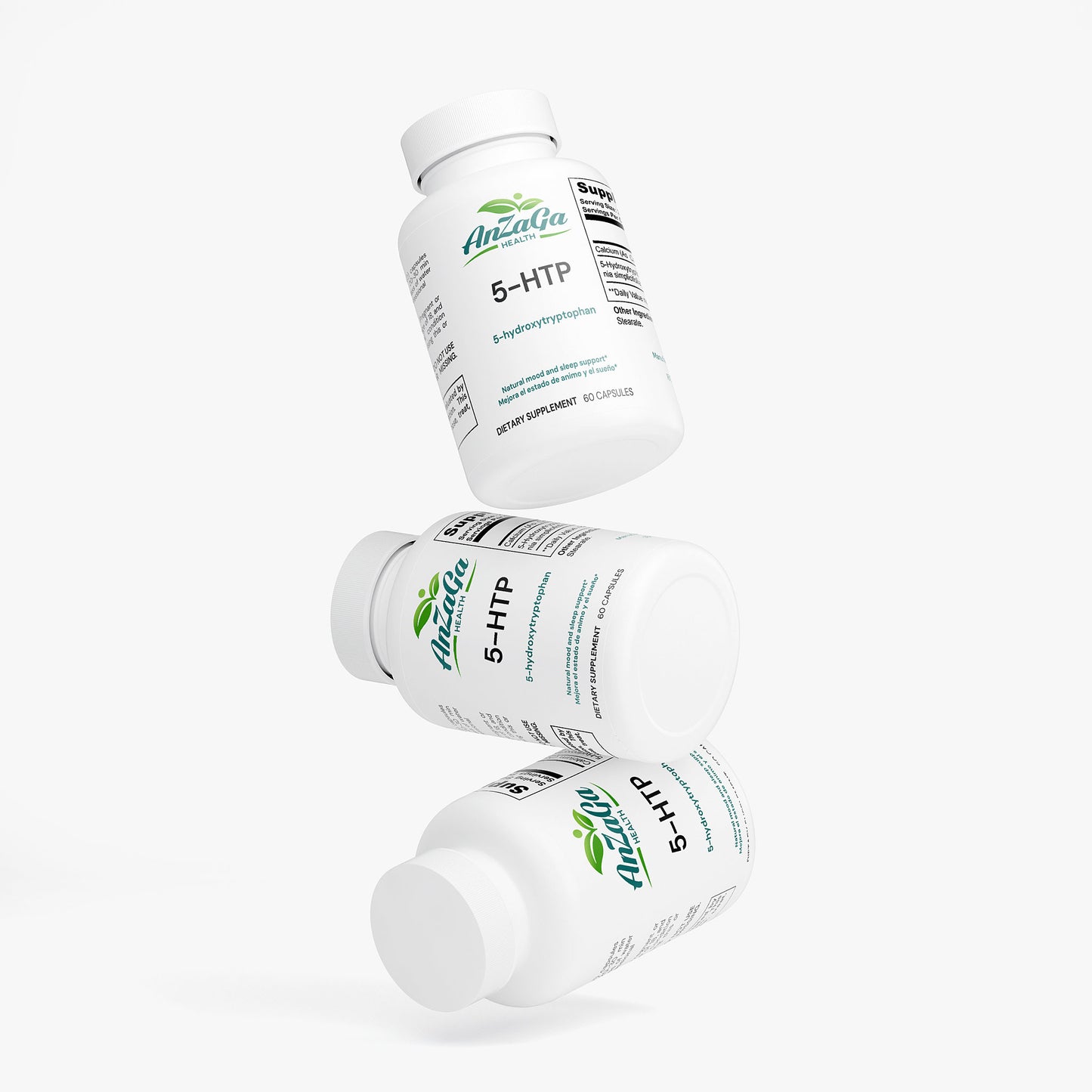 5-HTP Natural mood and sleep support/ Mejora el estado de animo y el sueño.