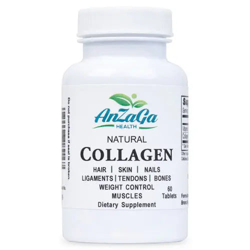 Anzaga Collagen 60 tablets - Colageno 60 tabletas anzagard.com