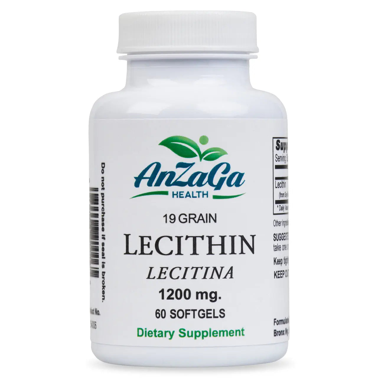 Anzaga Lecithin/ Lecitina anzagard.com