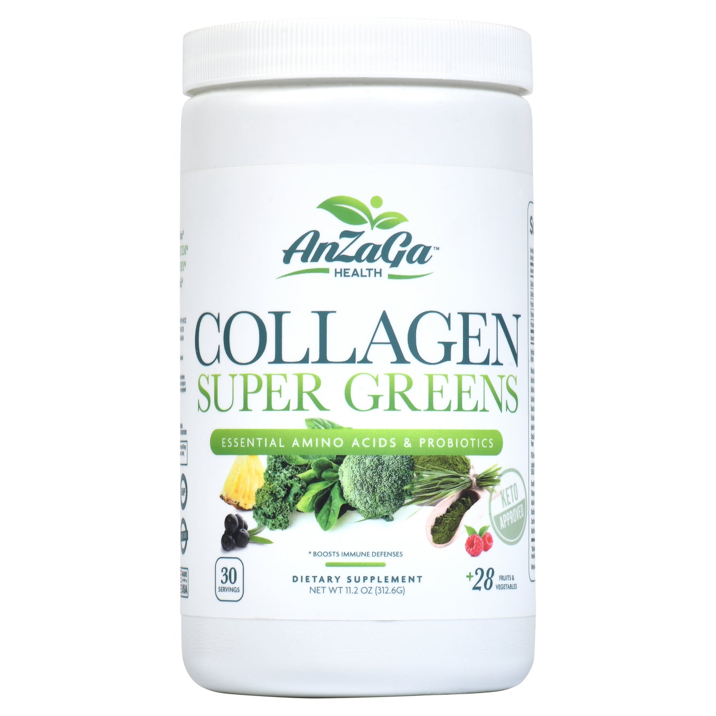 AnZaga Super Green + Collagen