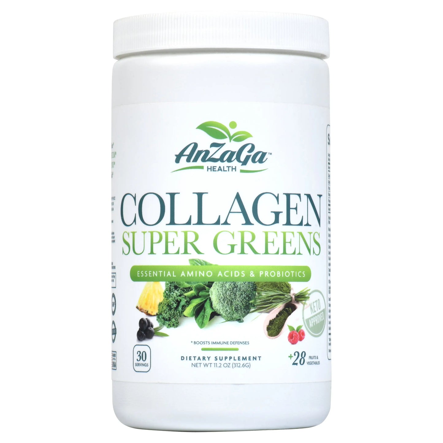 AnZaga Super Green + Collagen anzagard.com