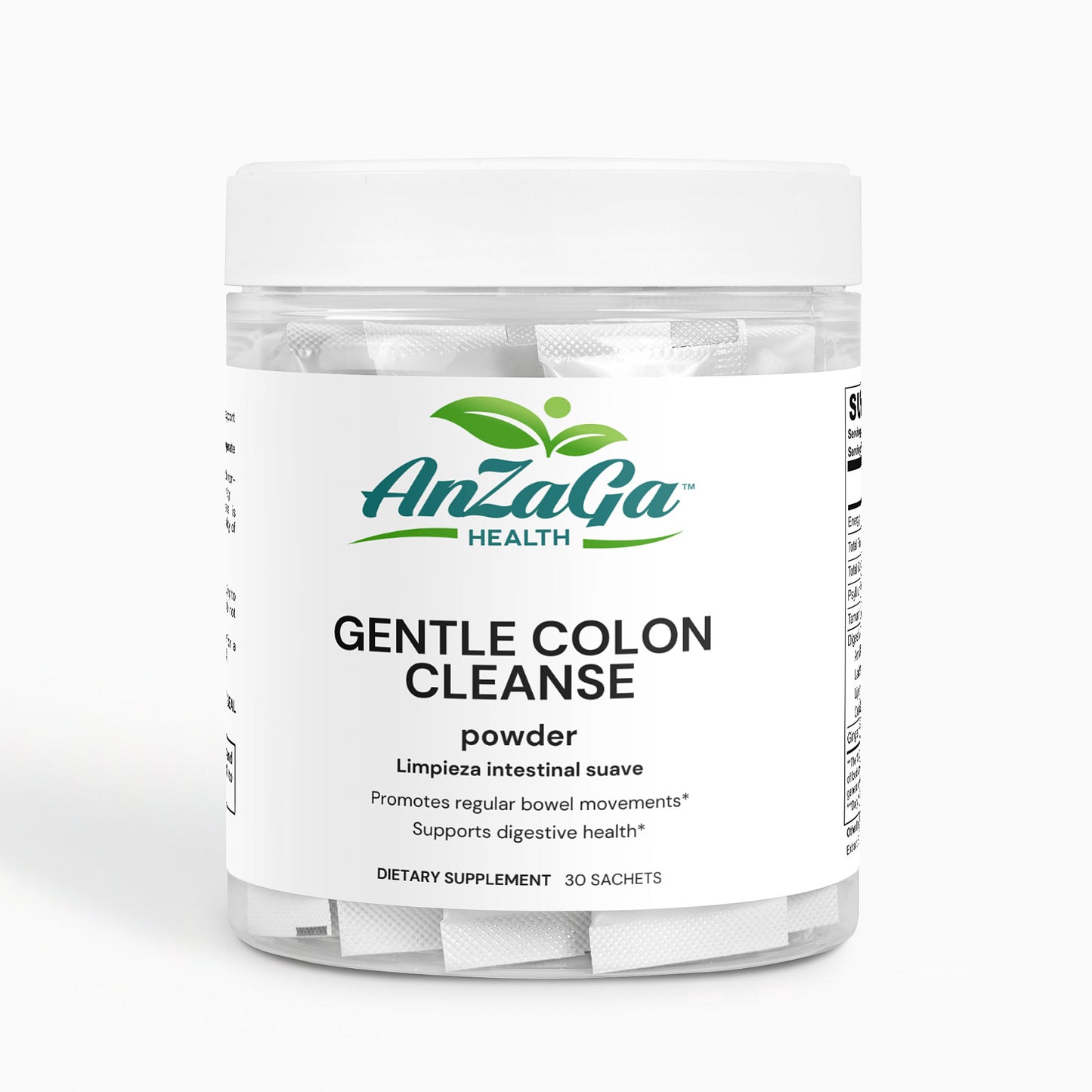 Gentle Colon Cleanse/ Limpieza Intestinal Suave