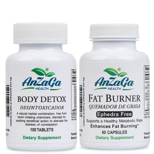 AnZaGa Fat Detox Package - Quemador y Detox